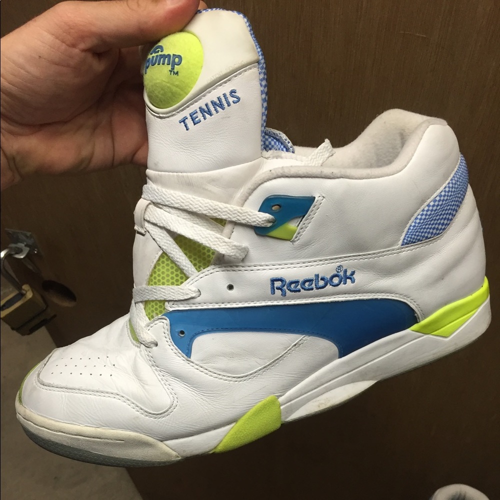 Reebok Pumps Michael Chang Size 13 Rare